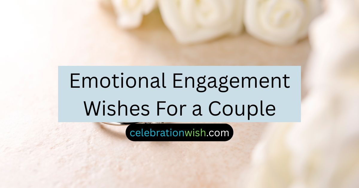 Emotional Engagement Wishes For a Couple