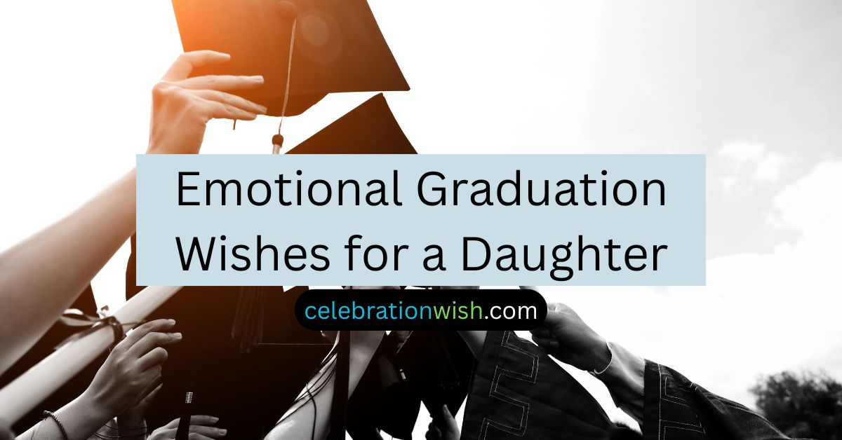 Emotional Graduation Wishes for a Daughter